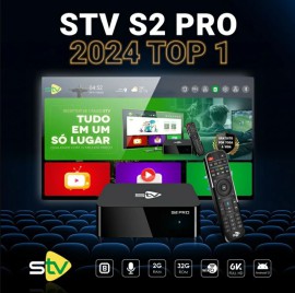 STV S2 Pro 6K - 2/32GB - IPTV - Android 12 - WiFi